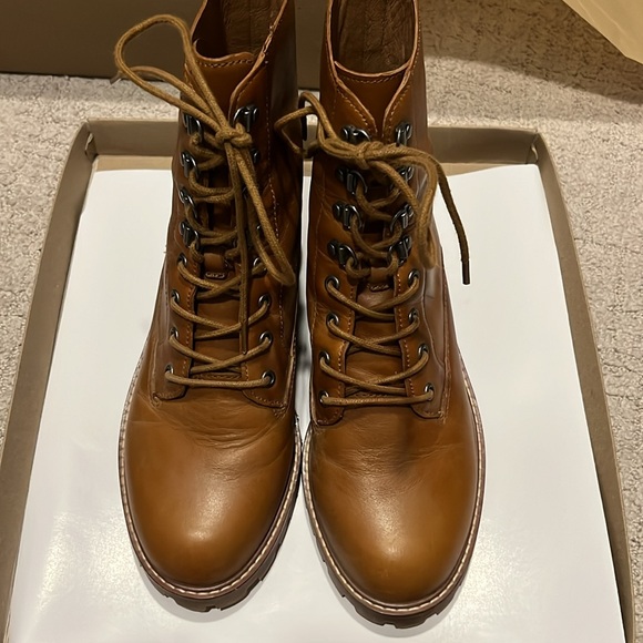 Madewell Patti Lace up Boot 6.5 - Picture 4 of 8